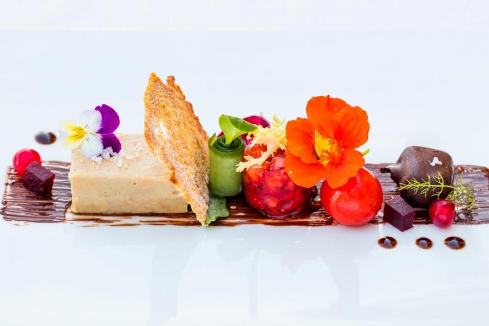 Foie gras e chocolate