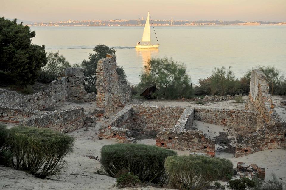 Ruinas romanas de Troia