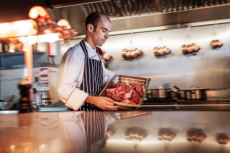 Chef Luís Gaspar Chefe Cozinheiro do Ano 2017 Sala de Corte