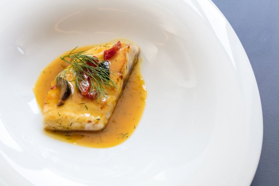 arobalo com laranja e funcho