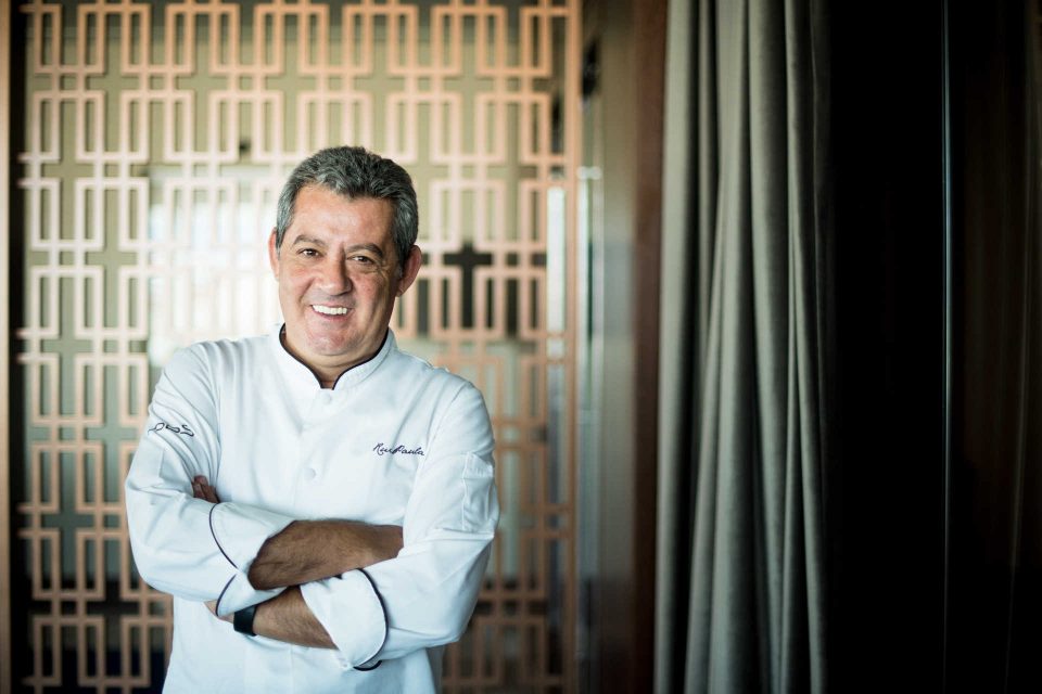 TAP, Taste the Stars, chef Rui Paula, bacalhau, gastronomia portuguesa, comida de avião, estrela Michelin