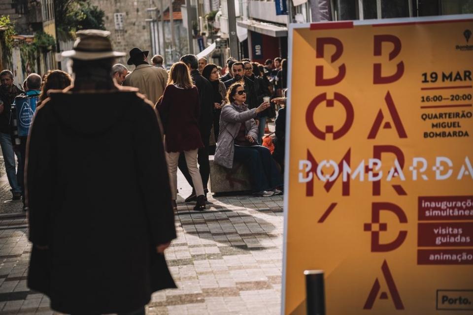 Inaugurações simultâneas ocorreram no quarteirão de Miguel Bombarda.
