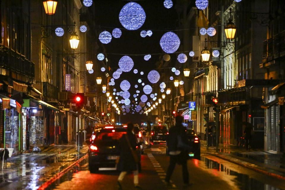 Luzes de Natal em Lisboa
