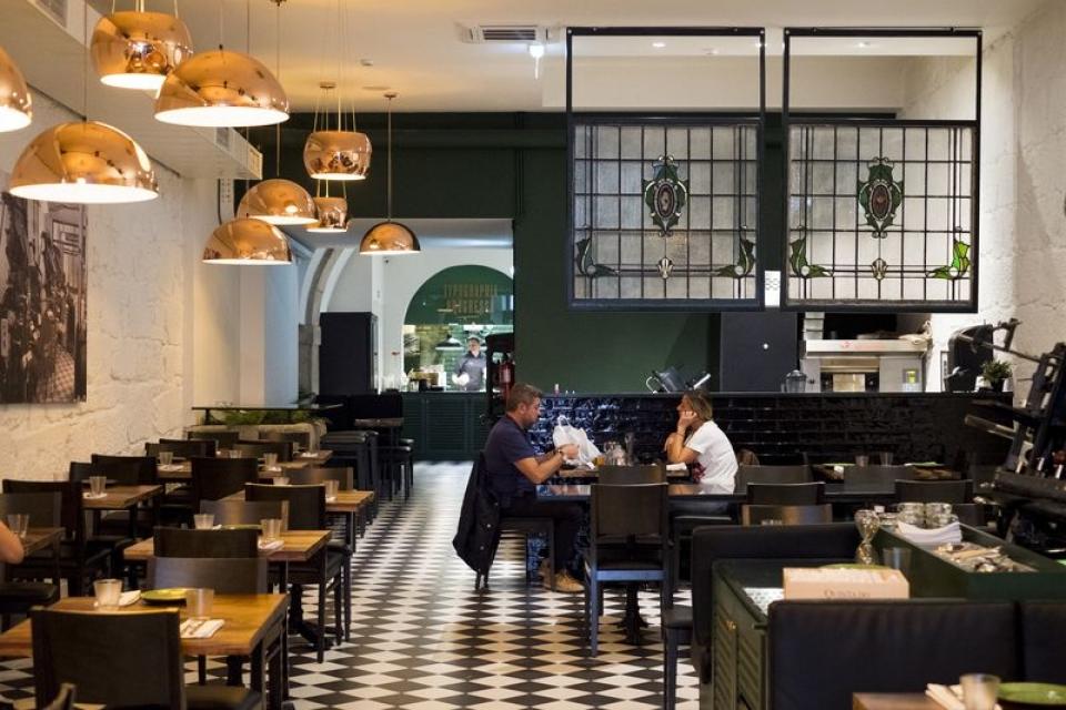 O novo Restaurante Typographya Progresso