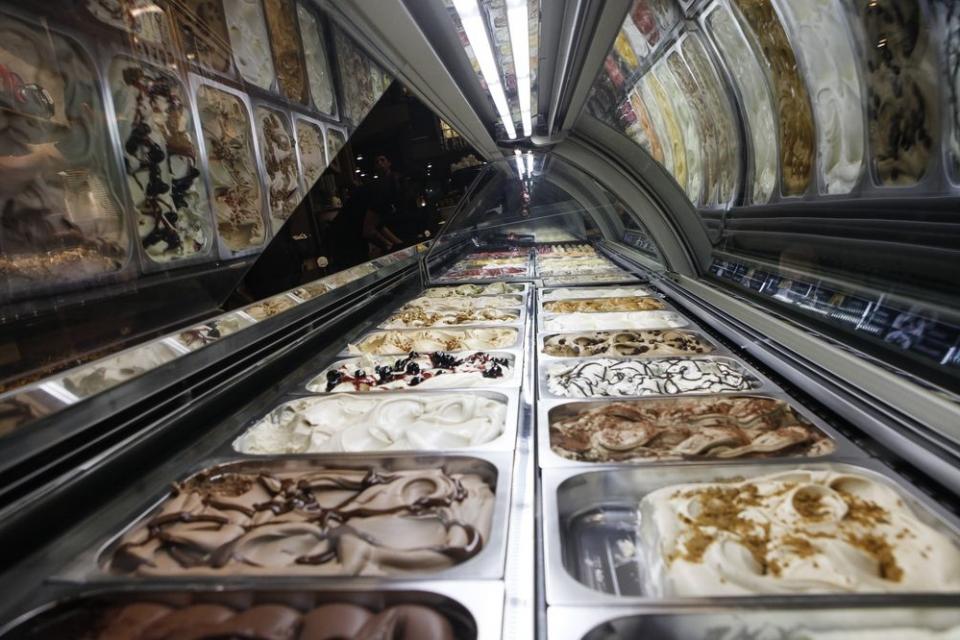 Inauguração da loja Amorino