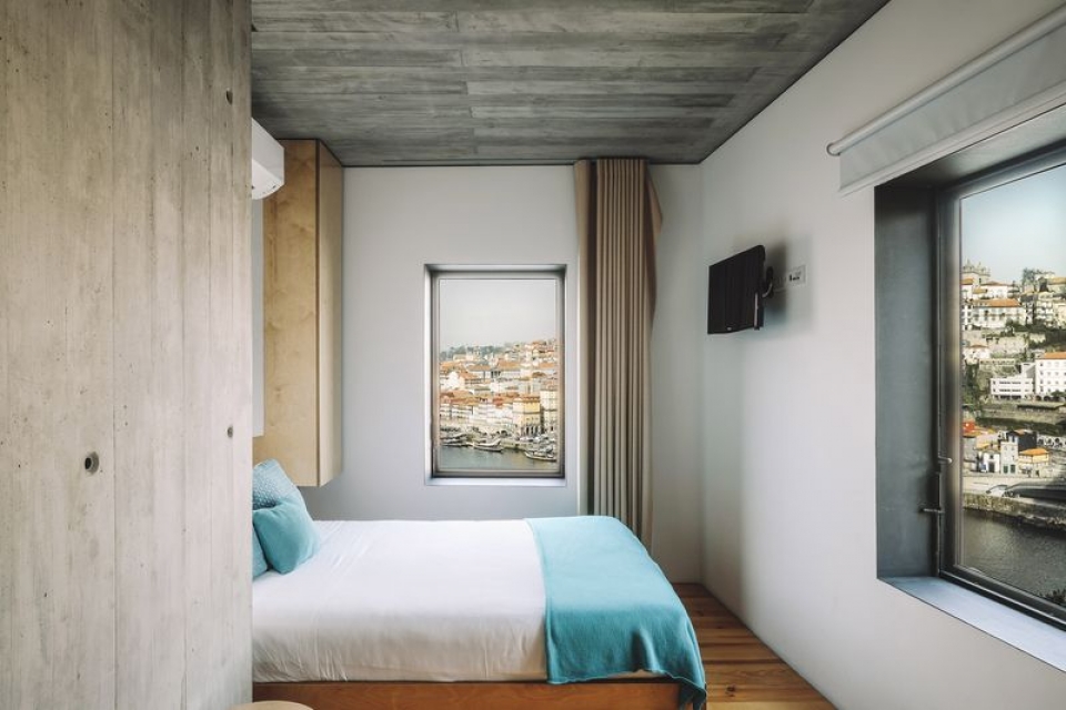 Apartamentos Oh!Porto com vista paranorâmica para a cidade do Porto.