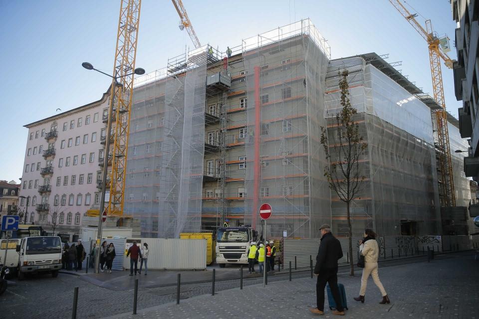 Visita guiada às obras do hotel Infante de Sagres