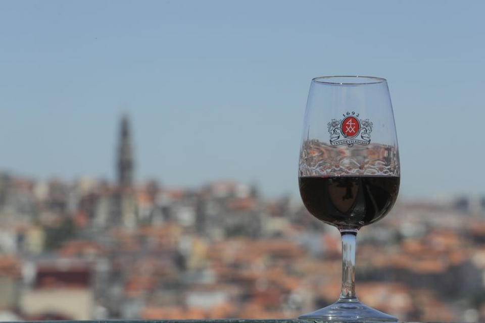 Reportagem no novo centro de visitas das caves Taylor´s