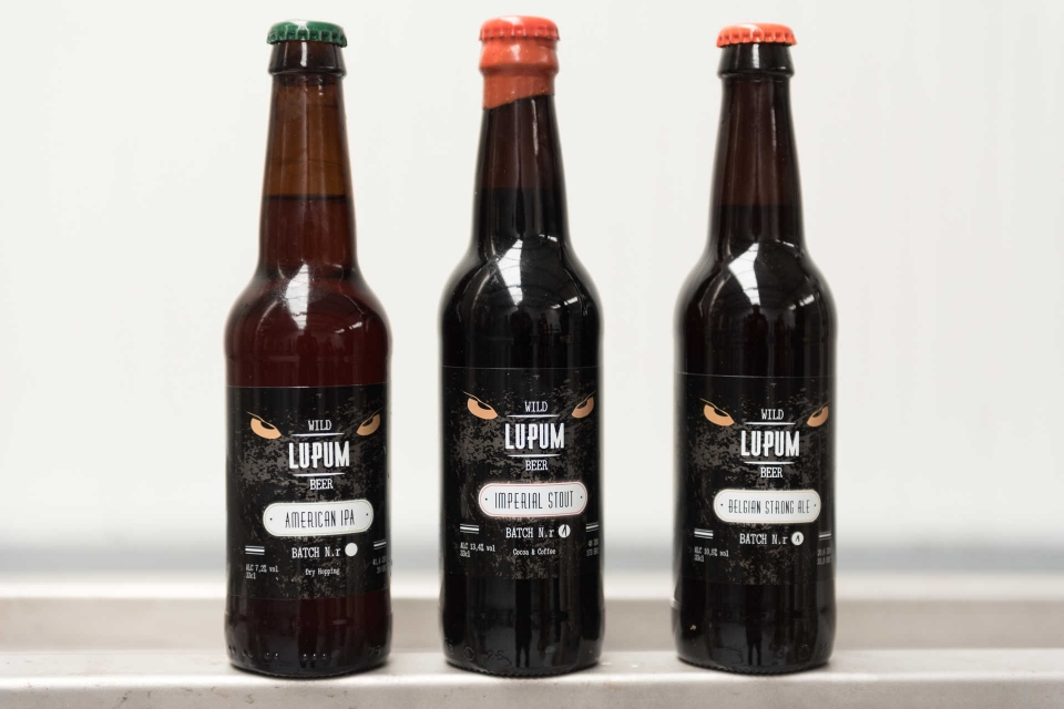 Cerveja artesanal Lupum António Lopes