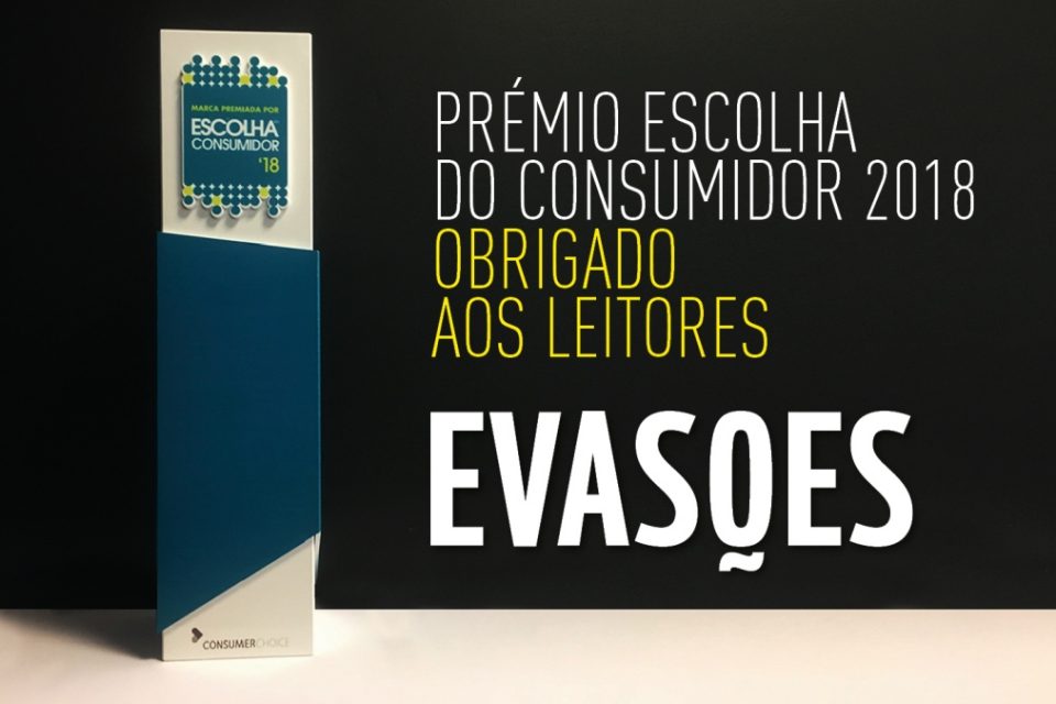 A Evasões recebe prémio da Escolha do Consumidor