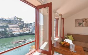 Aqui acorda-se com vista para o Douro e Ponte D. Luís