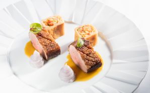 peito de pato com molho cítrico antónio nobre