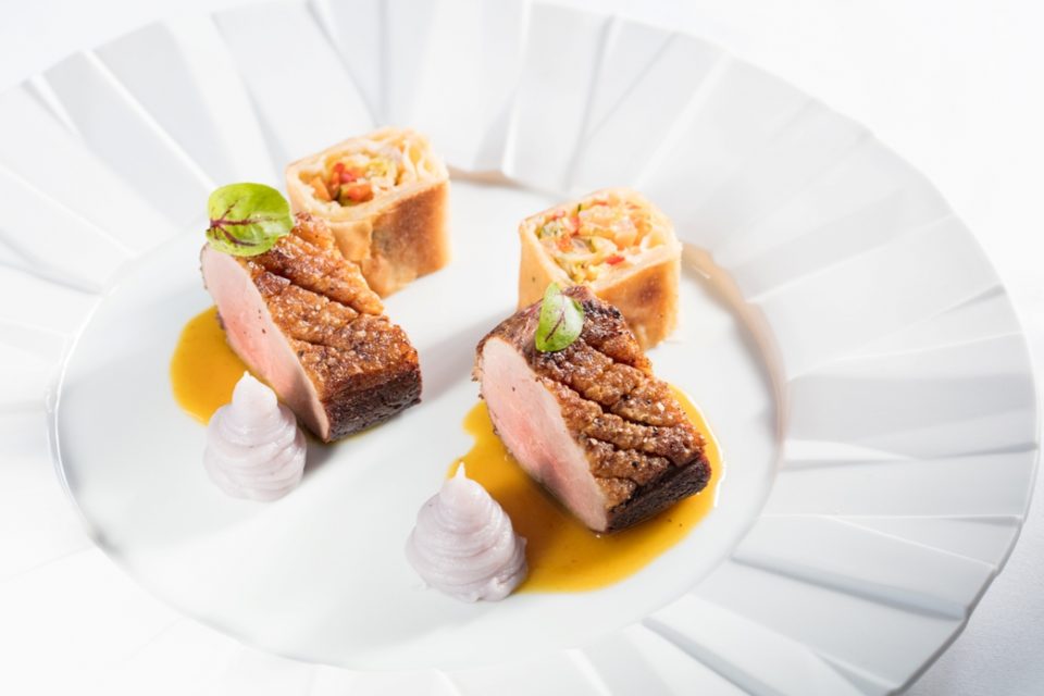 peito de pato com molho cítrico antónio nobre