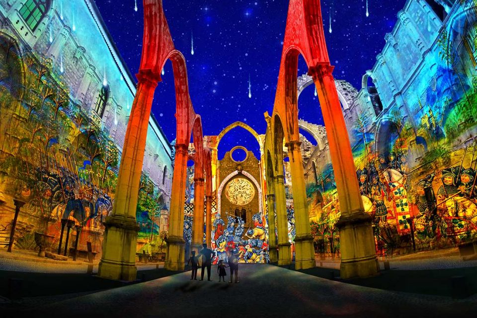 Ruínas do Carmo recebem espetáculo multimédia