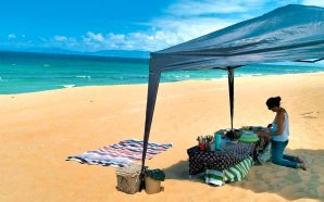 Esta empresa serve-lhe piqueniques em praias desertas