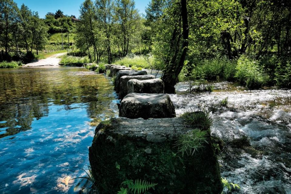 Caminho Portugus interior de Santiago