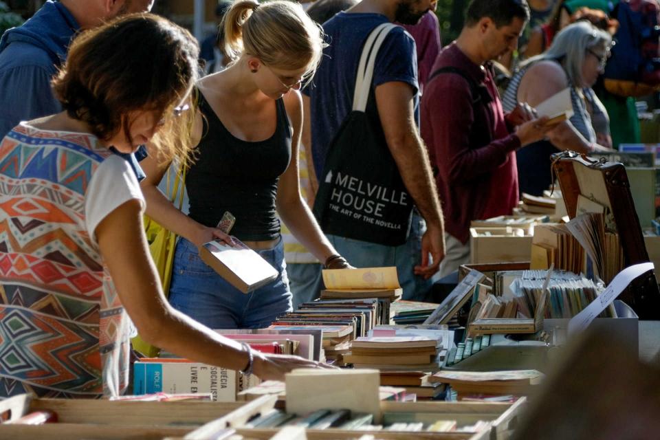 Presidente na Feira do Livro