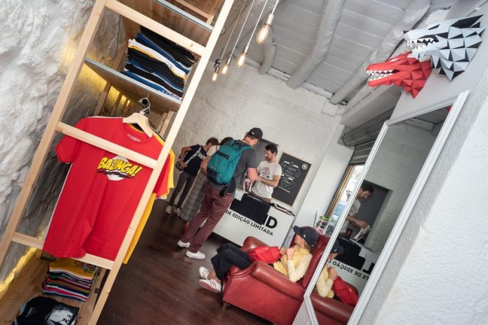 Loja Tee-Legend T-shirts Merchandising Cultura Pop