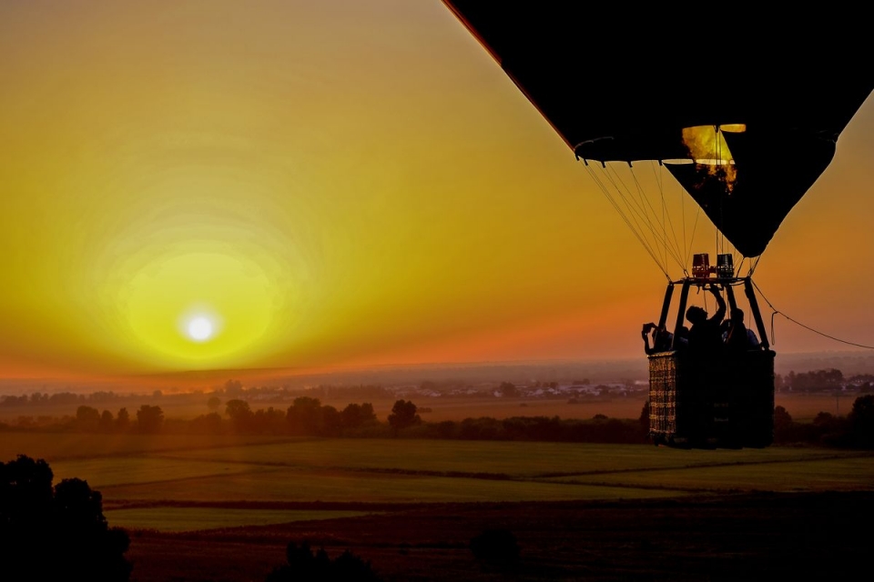 Viagens de Balão de ar quente