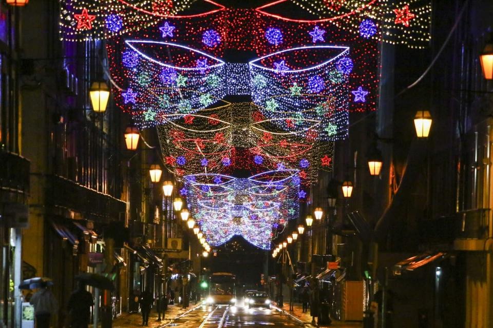 Luzes de Natal em Lisboa