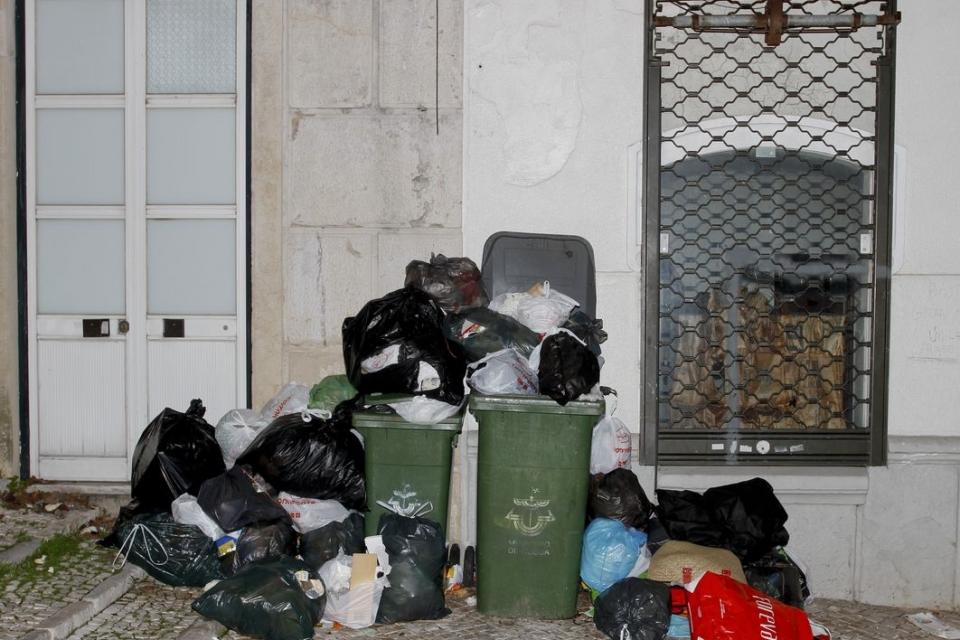 Lisboa – Greve do lixo em lisboa