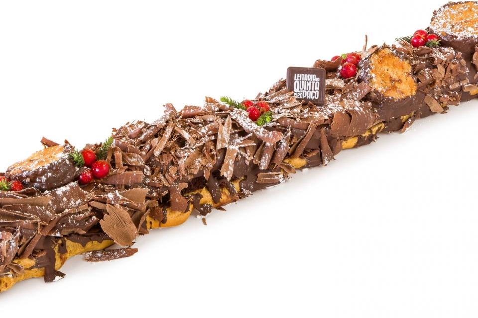 Éclair Tronco de Natal_resultado