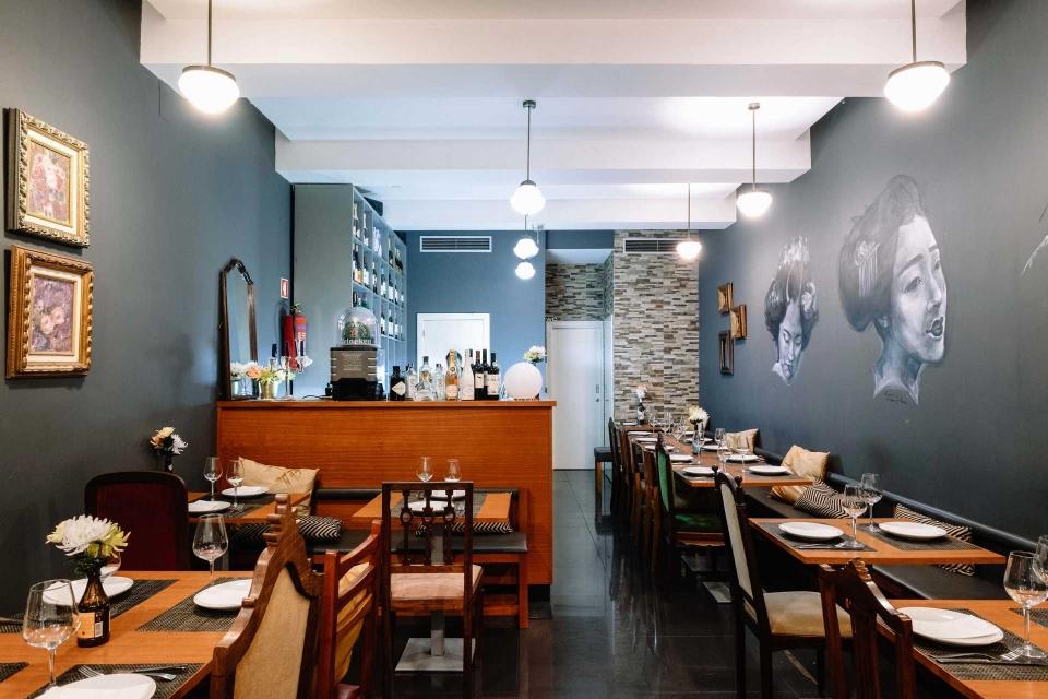 Restaurante Tramóia, na rua da Picaria, na cidade do Porto.