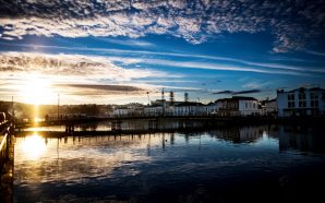 Ponte medieval de Tavira, onde o rio Séqua muda de nome para Gilão. (Filipe Amorim/GI)