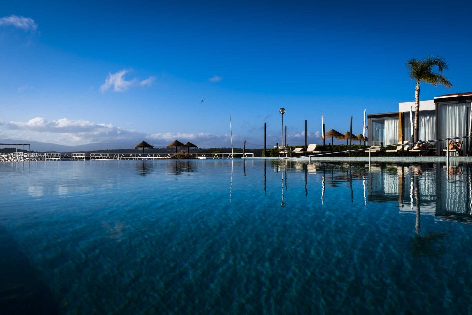 Dormir num miradouro algarvio sobre o rio Arade