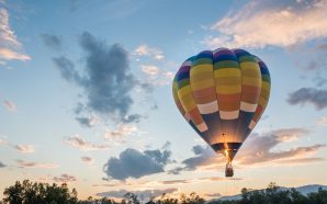 Vêm aí viagens de balão de ar quente grátis em Braga