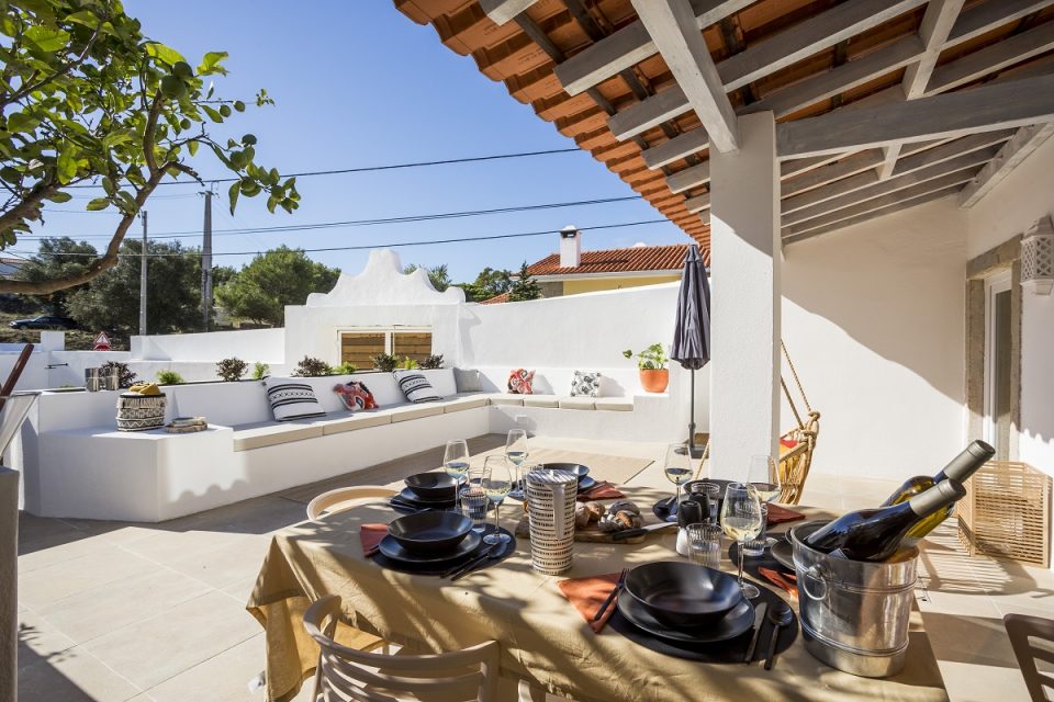 Férias em família nestas sossegadas villas junto às ondas do Guincho