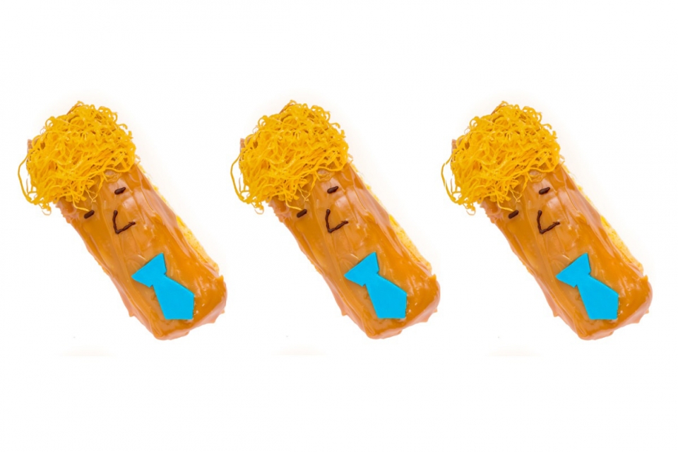 Leitaria da Quinta do Paço cria éclair para dizer adeus ao presidente Trump