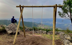 Novo baloiço panorâmico de Aveiro foi construído por pai e filho