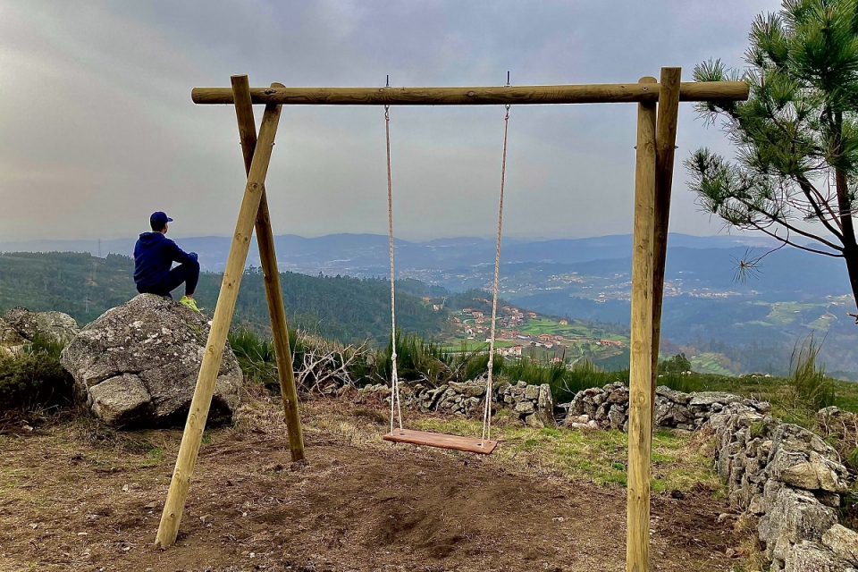 Novo baloiço panorâmico de Aveiro foi construído por pai e filho