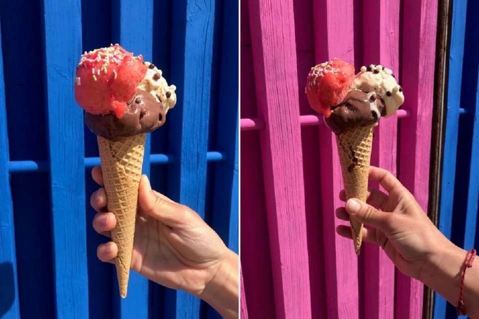 Há novos gelados artesanais no paredão da Costa de Caparica